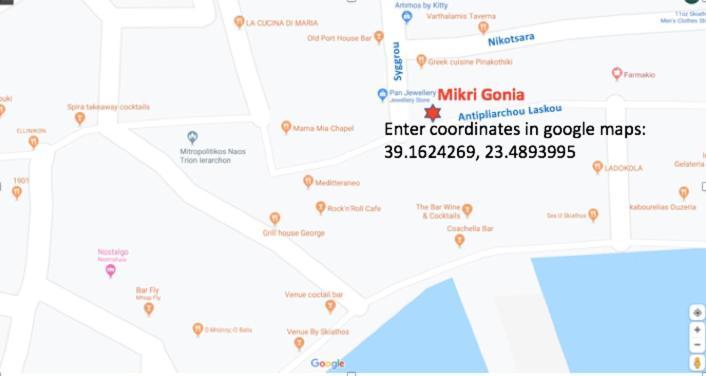 Willa Mikri Gonia Skiatos Zewnętrze zdjęcie